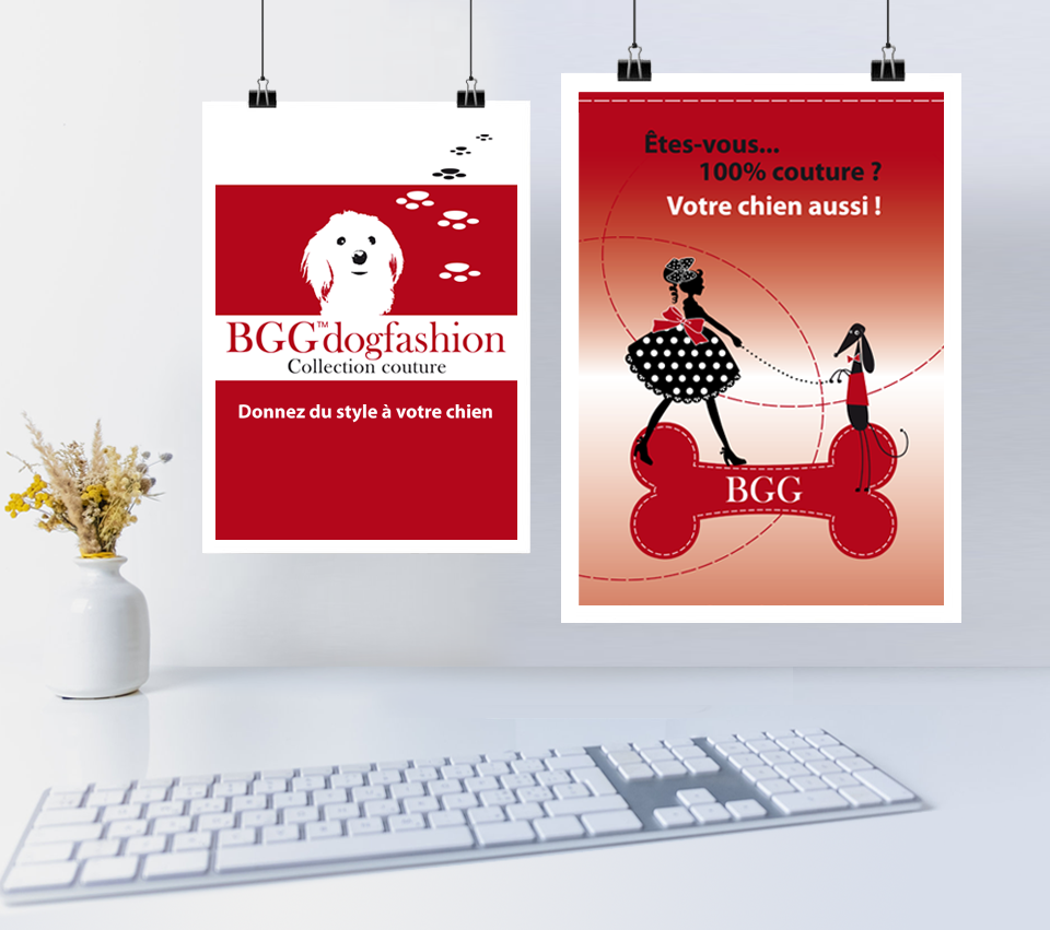 Fashion : création d'un logo et d'une affiche publicitaire